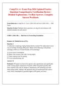 CompTIA A&plus; Exam Prep 2026 Updated Practice &NewLine;Questions Comprehensive Certification Review &vert; &NewLine;Detailed Explanations &vert; Verified Answers &vert; Complete &NewLine;Success Workbook