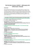 TNCC 9th Edition Final Exam&colon; 2026&sol;2027 &ndash; 100&percnt; Questions With  Verified Answers &plus; Rationales 