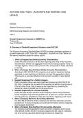 ACC D252 WGU TASK 2 &vert; ACCURATE AND VERIFIED &vert; 2026 &NewLine;UPDATE&NewLine;