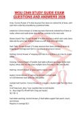 WGU C949 STUDY GUIDE EXAM QUESTIONS AND ANSWERS 2026
