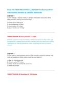 BSN 266 HESI Med-Surg Exam Prep &vert; 250 Questions & Detailed Rationales
