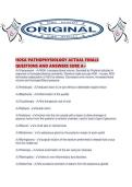 HOSA PATHOPHYSIOLOGY ACTUAL FINALS QUESTIONS AND ANSWERS SURE A&period;pdf