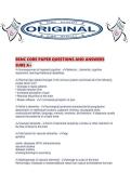 BSNC CORE PAPER QUESTIONS AND ANSWERS SURE A&period;pdf