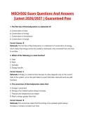 MECH502 Exam Questions And Answers &vert;Latest 2026&sol;2027 &vert; Guaranteed Pass