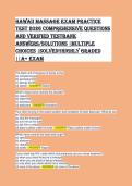 Hawaii Massage Exam Practice Test 2026 &vert; Comprehensive Questions and Verified Detailed Answers