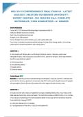 WGU D115 COMPREHENSIVE FINAL EXAM V4 - LATEST 2026&sol;2027 &vert; WESTERN GOVERNORS UNIVERSITY &vert; EXPERT VERIFIED &vert; 200 VERIFIED Q&A &vert; COMPLETE RATIONALES &vert; PASS GUARANTEED - A&plus; GRADED