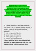 RELIAS ED RN A EXAM VERSION 1 COMPREHENSIVE PRACTICE EXAM LATEST UPDATED ACTUAL FINAL EXAM WITH ALL POSSIBLE MOST TESTED 100 PRACTICE QUESTIONS AND 100&percnt; CORRECT VERIFIED ANSWERS FULLY SOLVED WITH DETAILED RATIONALES PLUS EXPERT ANSWER KEY 2026-2027 FINAL 
