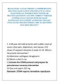 RELIAS ED RN A EXAM VERSION 2 COMPREHENSIVE PRACTICE EXAM LATEST UPDATED ACTUAL FINAL EXAM WITH ALL POSSIBLE MOST TESTED 100 PRACTICE QUESTIONS AND 100&percnt; CORRECT VERIFIED ANSWERS FULLY SOLVED WITH DETAILED RATIONALES PLUS EXPERT ANSWER KEY 2026-2027 FINAL 