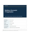 WGU E091 Task 1 and 2 Bundle with complete solutions&period;