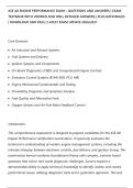 ASE A8 ENGINE PERFORMANCE EXAM &ndash; QUESTIONS AND ANSWERS &vert; EXAM&NewLine;TESTBANK WITH VERIFIED AND WELL DETAILED ANSWERS &vert; PLUS RATIONALES&NewLine;&vert; DOWNLOAD AND PASS &vert; LATEST EXAM UPDATE 2026&sol;2027