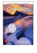 Test Bank for Introduction to Chemistry 5th Edition by Rich Bauer&comma; James Birk&comma; Chapter 1-17 &vert; All Chapters