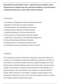 D664 OBJECTIVE ASSESSMENT EXAM &ndash; QUESTIONS AND ANSWERS &vert; EXAM&NewLine;TESTBANK WITH VERIFIED AND WELL DETAILED ANSWERS &vert; PLUS RATIONALES&NewLine;&vert; DOWNLOAD AND PASS &vert; LATEST EXAM UPDATE 2026&sol;2027