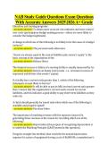 NAB Study Guide Questions Exam Questions &NewLine;With Accurate Answers 20252026 A&plus; Grade 