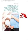 Maternity and Pediatric Nursing 4th Edition Ricci Kyle Carman 