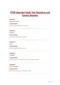 FITSP Operator Study Test Questions and Correct Answers&period;