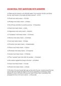 ASVAB REAL TEST QUESTIONS WITH ANSWERS