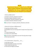 NU 553 &NewLine;Comprehensive Resource To Help You Ace 2026-2027 &NewLine;Exams Includes Frequently Tested Questions With &NewLine;ELABORATED 100&percnt; Correct COMPLETE SOLUTIONS  &NewLine;Guaranteed Pass First Attempt&excl;&excl; Current Update&excl;&excl; 