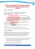 NRNP 6645 &ndash; PSYCHOTHERAPY WITH MULTIPLE MODALITIES FINAL EXAMINATION 2026&sol;2027 VERSION 1&comma;2&3 600 QUESTIONS