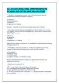 CALT Exam 2026&sol;2027 COMPREHENSIVE&NewLine;REVIEW AND DETAILED EXPLANATIONS