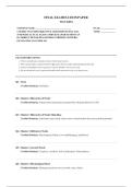 WGU D094 Exam &vert;WGU D094 Objective Assessment &vert;Questions and Answers &vert;2026 Latest Update with complete solutions