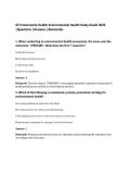 ATI Community Health and Home Health Care Exam 2026 &vert;Questions&NewLine;&vert;Answers &vert;Rationales&NewLine;