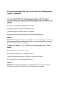 ATI Community Health Final Exam Version 2 Practice 2026 &vert;Questions&NewLine;&vert;Answers &vert;Rationales&NewLine;