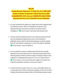 NU 551 &NewLine;Comprehensive Resource To Help You Ace 2026-2027 &NewLine;Exams Includes Frequently Tested Questions With &NewLine;ELABORATED 100&percnt; Correct COMPLETE SOLUTIONS  &NewLine;Guaranteed Pass First Attempt&excl;&excl; Current Update&excl;&excl;