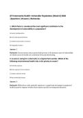 ATI Community Health&colon; Vulnerable Populations &lpar;Week 6&rpar; 2026&NewLine;&vert;Questions &vert;Answers &vert;Rationales&NewLine;