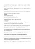 BUSI 303 TEST 4 CHAPTERS 13-14 &vert; BUSI 303 TEST 4 STUDY GUIDE &vert; PRACTICE QUESTIONS & ANSWERS