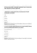 ATI Community Health&colon; Vulnerable Populations Exam 6 Study Guide&NewLine;2026 &vert;Questions &vert;Answers &vert;Rationales&NewLine;