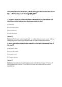 ATI Comprehensive Predictor &vert; Medical-Surgical Review Practice Exam&NewLine;Q&A &plus; Rationales &vert; U&period;S&period; Nursing 2026&sol;2027&NewLine;
