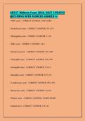 NR547 Midterm Exam 2026&sol;2027 UPDATED&NewLine;QUESTIONS WITH ANSWERS GRADED A&plus;&NewLine;