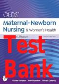 Test Bank Olds' Maternal-Newborn Nursing & Women's Health Across the Lifespan 12th Edition By Michele Davidson&comma; Marcia London&comma; Patricia Ladewig All Chapters 1-33