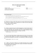 WGU D094 Exam &vert;WGU D094 Module 5 &vert;Questions and Answers &vert;2026 Latest Update with complete solutions