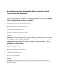 ATI Fundamentals&colon; Basic Nursing Skills&comma; Safety & Infection Control&NewLine;Practice Exam 2026 &vert;Rationales