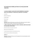 ATI Fundamentals&colon; Mobility and Patient Care Study Guide 2026&NewLine;&vert;Rationales&NewLine;