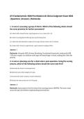 ATI Fundamentals&colon; NGN Prioritization & Clinical Judgment Exam 2026&NewLine;&vert;Questions &vert;Answers &vert;Rationales