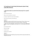 ATI Fundamentals&colon; Patient Safety & Risk Reduction &lpar;Week 2 Study&NewLine;Guide&rpar; 2026 &vert;Rationales