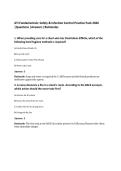 ATI Fundamentals&colon; Safety & Infection Control Practice Pack 2026&NewLine;&vert;Questions &vert;Answers &vert;Rationales