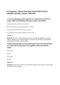 ATI Leadership &vert; Week 6 Study Guide &lpar;Legal & Ethical Practice&rpar;&NewLine;2026&sol;2027 Questions &vert;Answers &vert;Rationales
