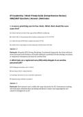 ATI Leadership &vert; Week 9 Study Guide &lpar;Comprehensive Review&rpar;&NewLine;2026&sol;2027 Questions &vert;Answers &vert;Rationales