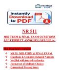 NR 511 MIDTERM & FINAL EXAM-COMBINED 