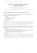 NR 565 MIDTERM EXAM ACTUAL 2026&sol;2027 &vert; Advanced Pharmacology Fundamentals &vert; Verified Q&A &vert; Chamberlain &vert; Pass Guaranteed - A&plus; Graded&NewLine;&NewLine;