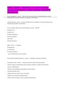 NUR 1020C- Module 3&comma;4 and 5 study Guide Questions with Actual Detailed Answers&period;