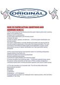 NUR 215 PAPER ACTUAL QUESTIONS AND ANSWERS SURE A&period;pdf