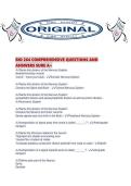 BIO 264 COMPREHENSIVE QUESTIONS AND ANSWERS SURE A&period;pdf