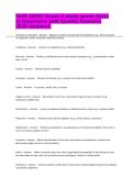 NUR 1020C Exam 2 study guide &lpar;term 1&rpar; Questions with Quality Answers 2026 Updated&period;