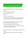 EKG TEST BANK 2026 FULLY SOLVED&NewLine;QUESTIONS GUARANTEED TO PASS&period; 
