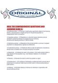MHA 708 COMPREHENSIVE QUESTIONS AND ANSWERS SURE A&period;pdf