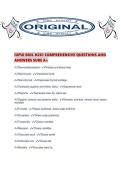 IUPUI BIOL N261 COMPREHENSIVE QUESTIONS AND ANSWERS SURE A&period;pdf